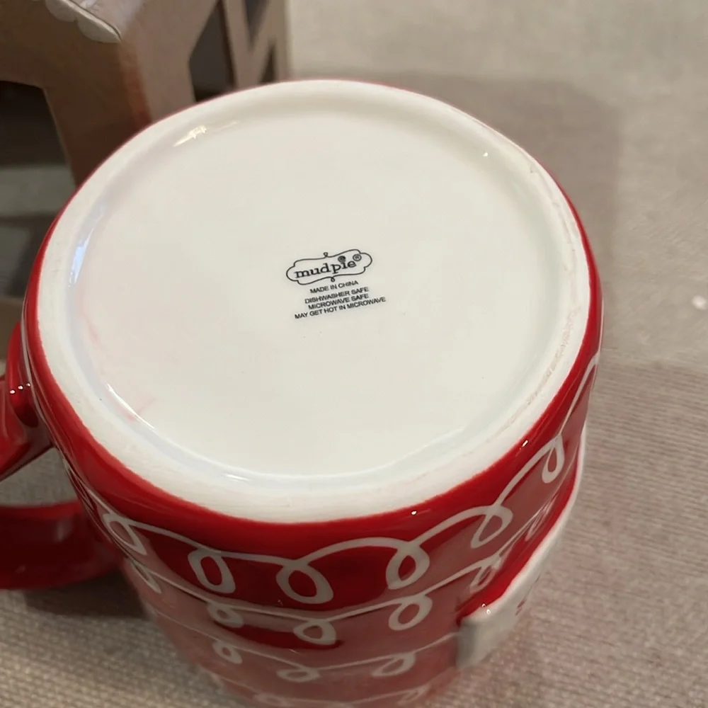 Mud Pie Merry Christmas Gingerbread House Boxed Mug/NWT